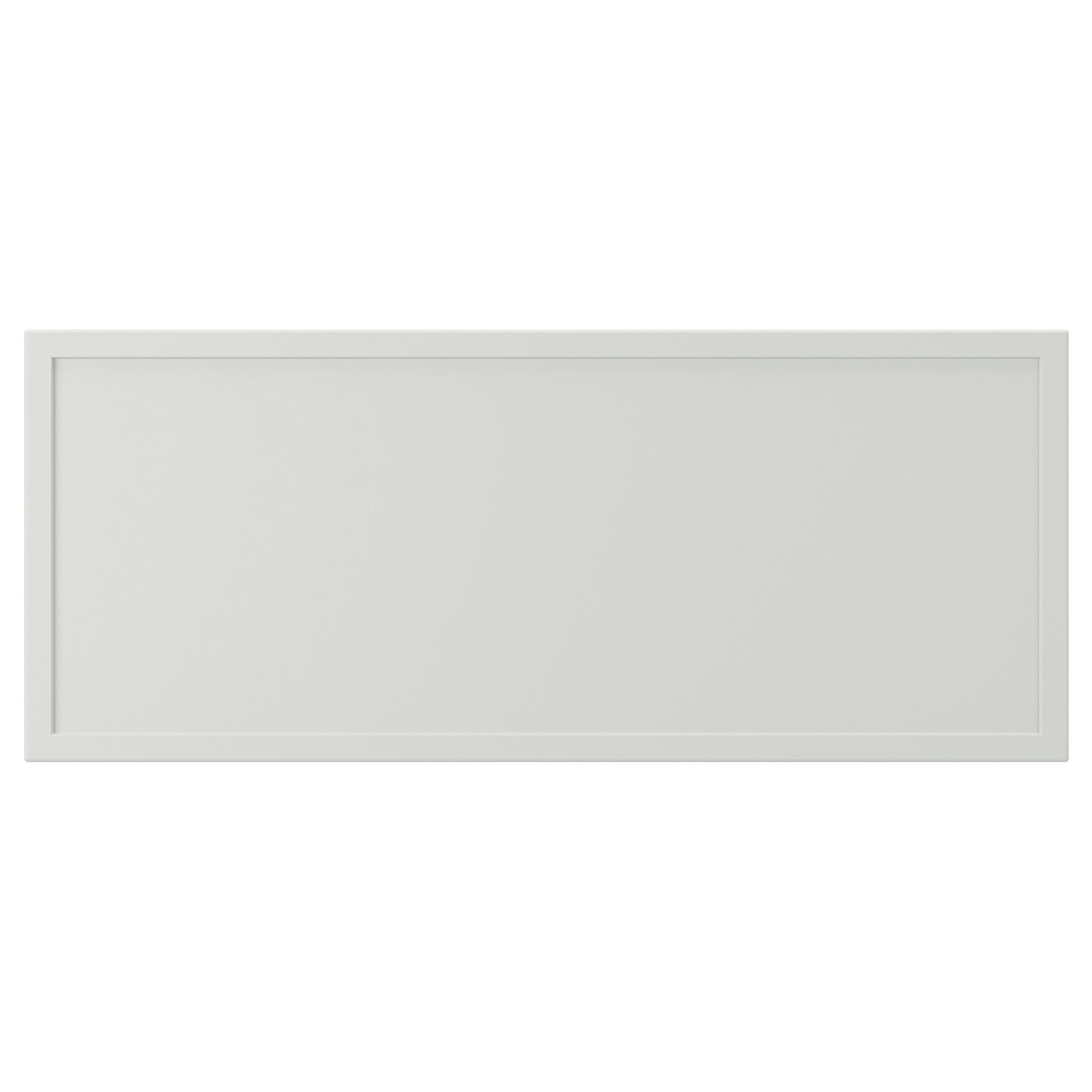 ASPUDDEN Drawer front - light gray 24x10 "