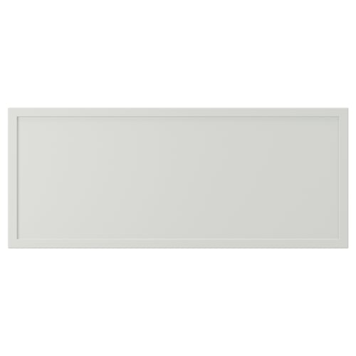 ASPUDDEN Drawer front, light gray, 24x10 "