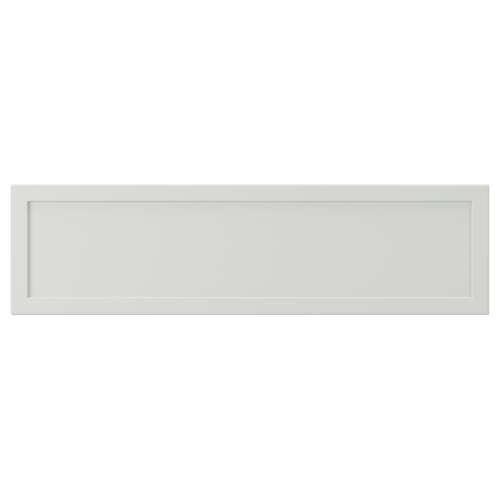ASPUDDEN Drawer front, light gray, 18x5 "
