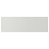 ASPUDDEN Drawer front, light gray, 30x10 "