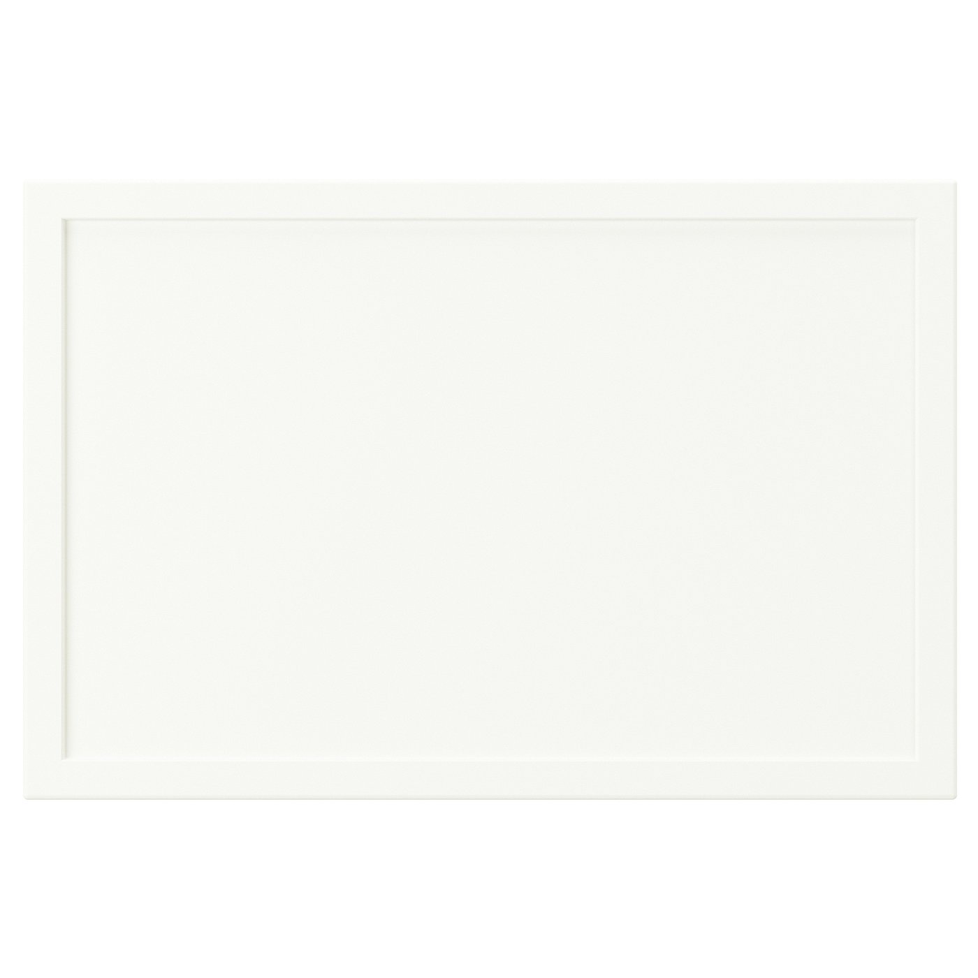 ASPUDDEN drawer front, matte white, 15x10