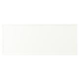 ASPUDDEN table, white, rectangular, plastic & particleboard.