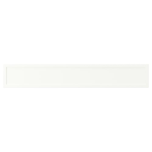 ASPUDDEN, white chest, rectangular, particleboard.