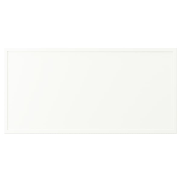 ASPUDDEN drawer unit, white, rectangular, plastic & particleboard.