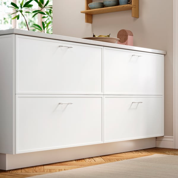 ASPUDDEN Drawer front, matte white, 24x10 "