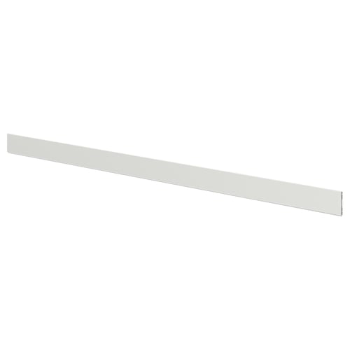ASPUDDEN Toekick, light gray, 84x4 1/2 "