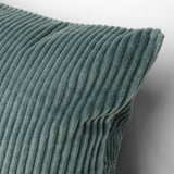 ÅSVEIG Cushion cover, dark gray-turquoise, 16x23 "