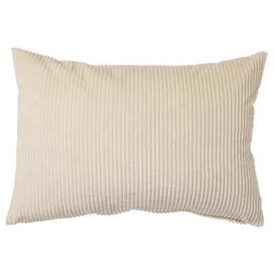 1pc Plain Plush Soft Cushion Pillow, Soft White Decorative Pillow For  Household