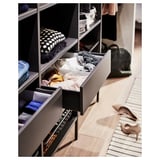 AURDAL Drawer, dark gray, 22x16 3/8x6 1/2 "