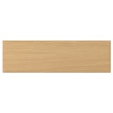 AURDAL Drawer front, oak veneer, 22x6 1/2 "
