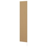 AURDAL Side panel with leg, oak veneer, 15 3/4x87 "