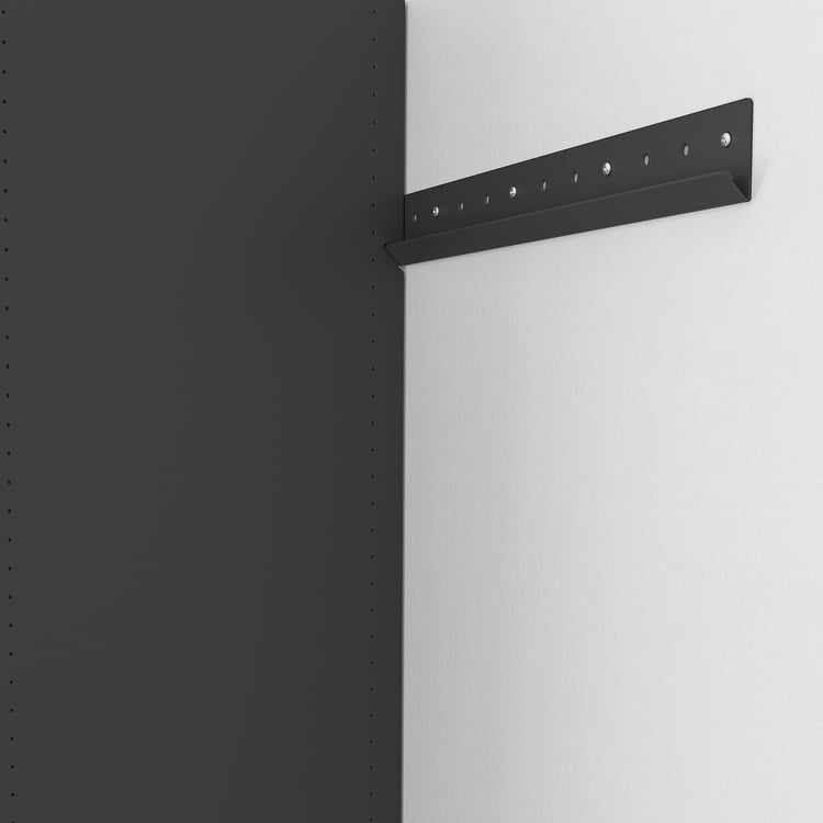 AURDAL suspension rail, dark gray, 255/8" IKEA