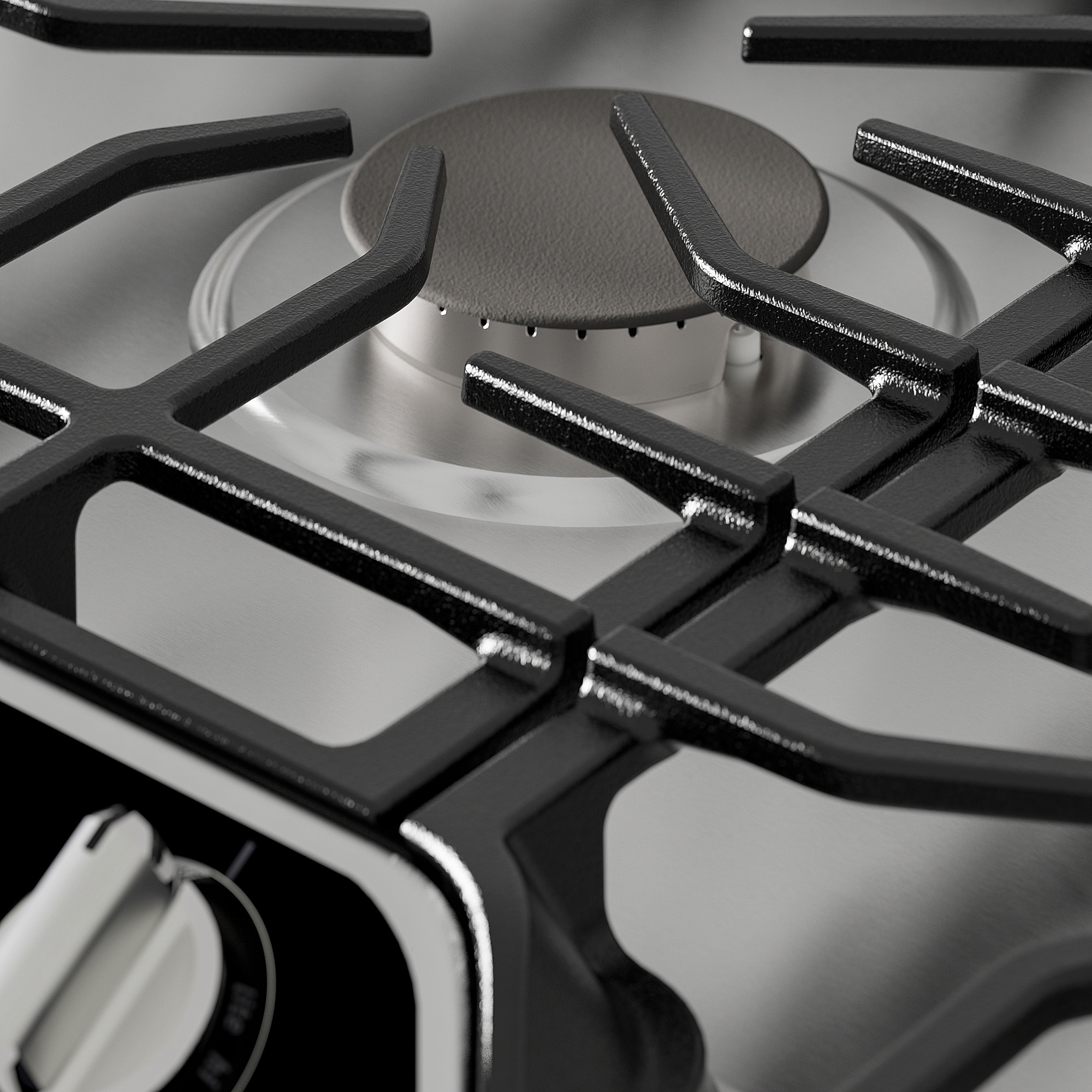 AVBRÄNNING Gas cooktop Stainless steel IKEA