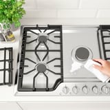 AVBRÄNNING Gas cooktop, Stainless steel, 36 "