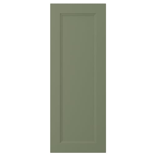 AXSTAD: green cabinet door, rectangular, matte finish, simple inset panel design.