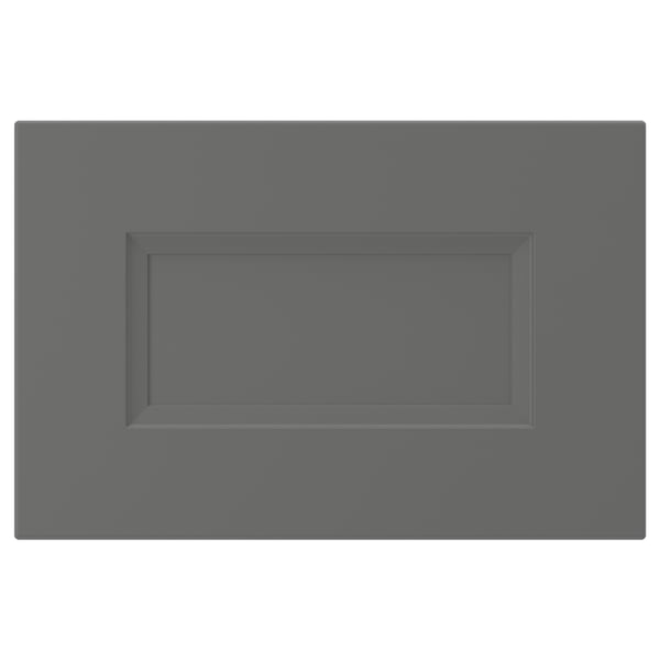 AXSTAD Drawer front, dark gray, 15x10 "