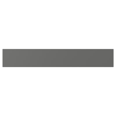 AXSTAD Drawer front, dark gray, 30x5 "