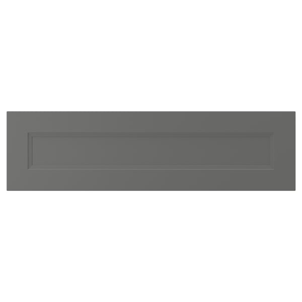 AXSTAD Drawer front, dark gray, 36x10 "