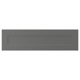 AXSTAD Drawer front, dark gray, 36x10 "