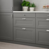AXSTAD Drawer front, dark gray, 36x10 "