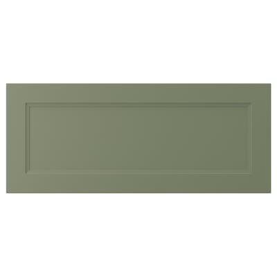 AXSTAD Drawer front, gray-green, 36x15 "