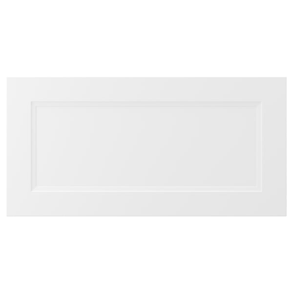 AXSTAD Drawer front, matte white, 30x15 "