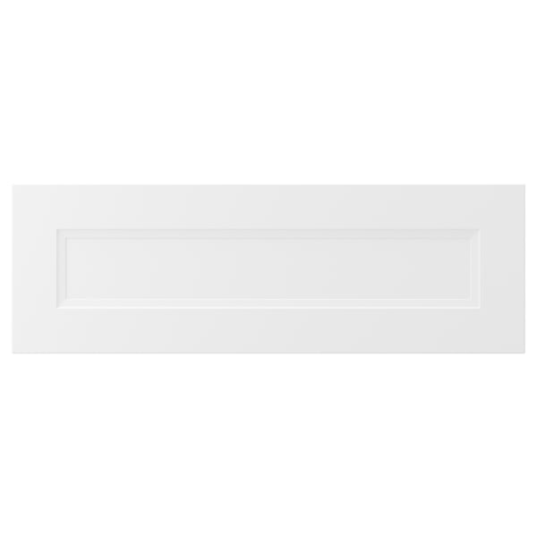 AXSTAD Drawer front, matte white, 30x10 "