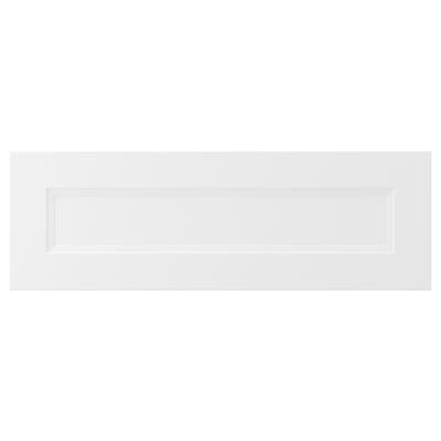 AXSTAD Drawer front, matte white, 30x10 "