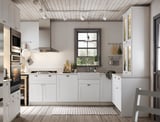 AXSTAD Drawer front, matte white, 36x15 "