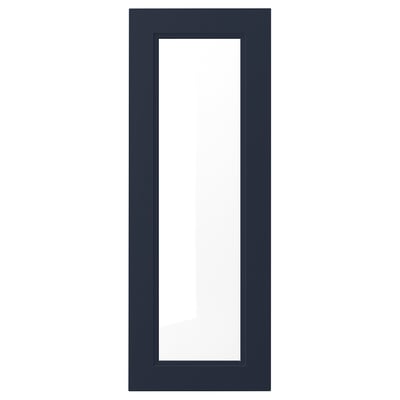 AXSTAD Glass door, matte blue, 15x40 "