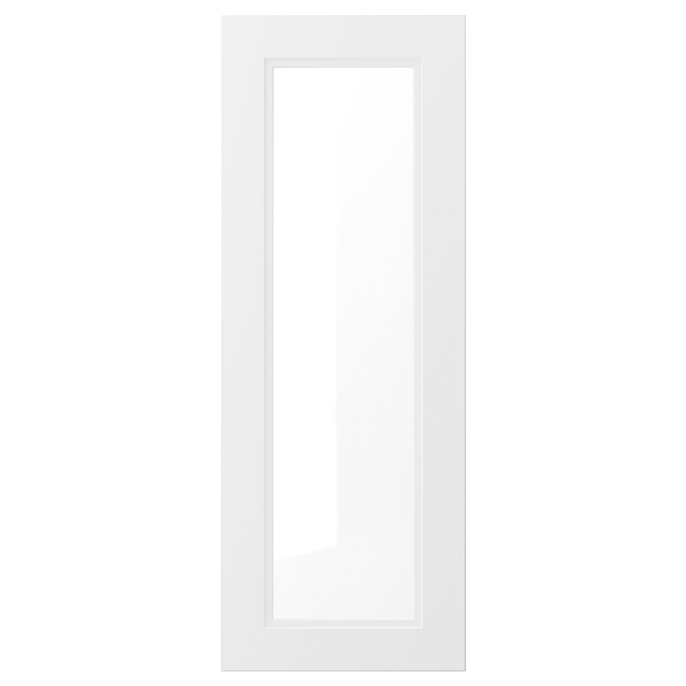 AXSTAD Glass door, matt white, 15x40