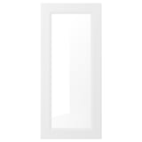 AXSTAD Glass door, matte white, 18x40 "