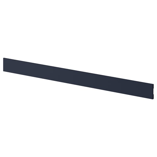 AXSTAD kitchen plinth, dark grey, recycled plastic, rectangular shape, simple design.