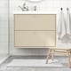 BACKMÅRA bath mat, white, 20x31" - IKEA