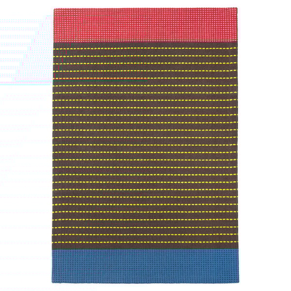 BÄRTRÅD Rug, flatwoven, multicolor/stripe pattern, 2 ' 0 "x2 ' 11 "