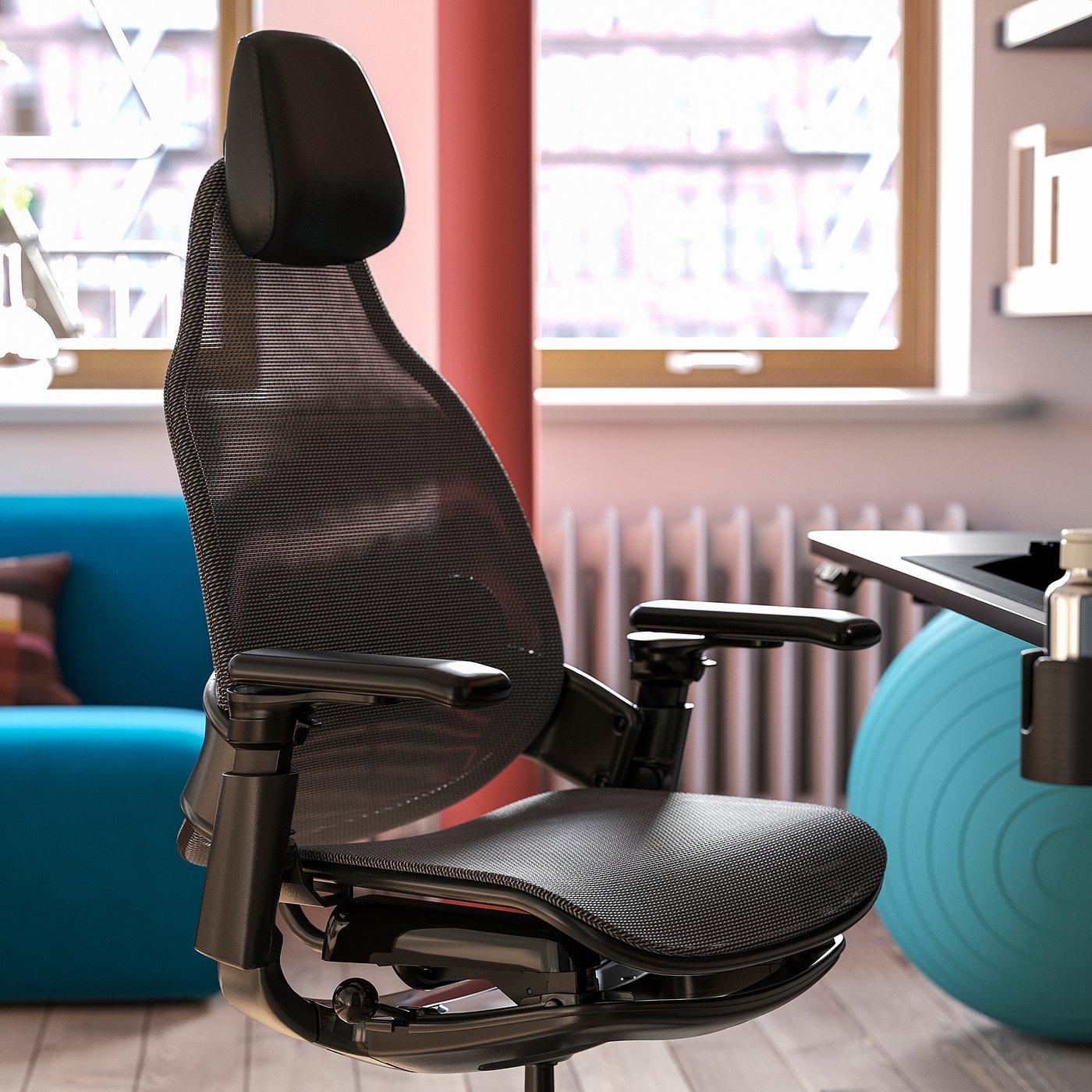 BÄSTBOLL gaming chair, black/Mjuk black - IKEA