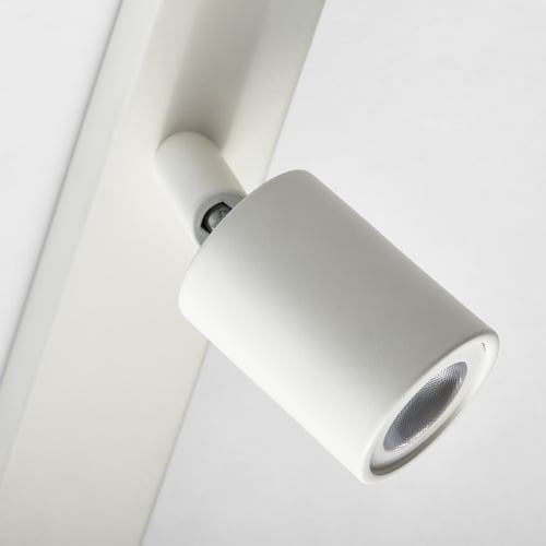 BÄVE LED ceiling track, 5 spots, white