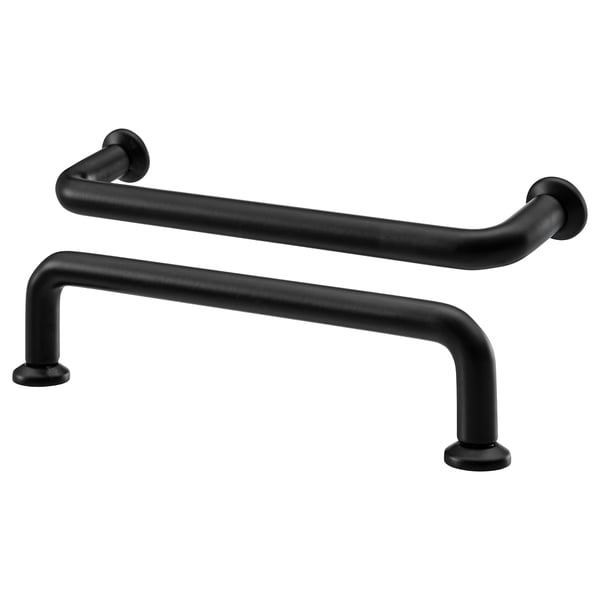 BAGGANÄS Tirador, negro, 143 mm - IKEA