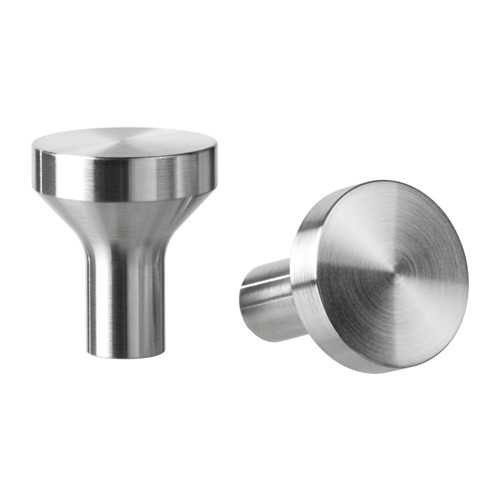 BAGGANÄS Knob stainless steel IKEA