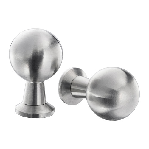 BAGGANÄS Knob stainless steel IKEA