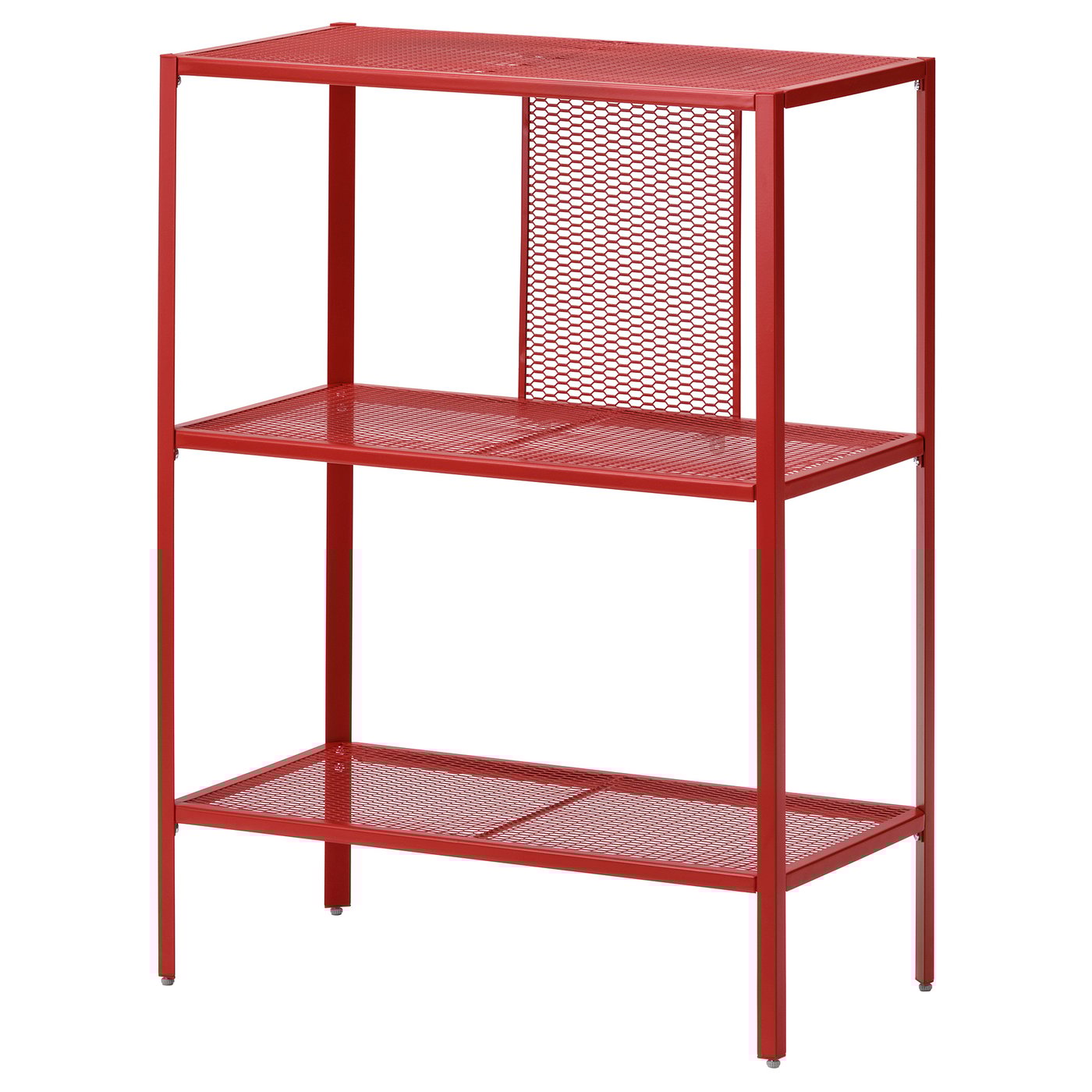 BAGGEBO Shelf unit, red, 235/8x113/4x311/2" - IKEA