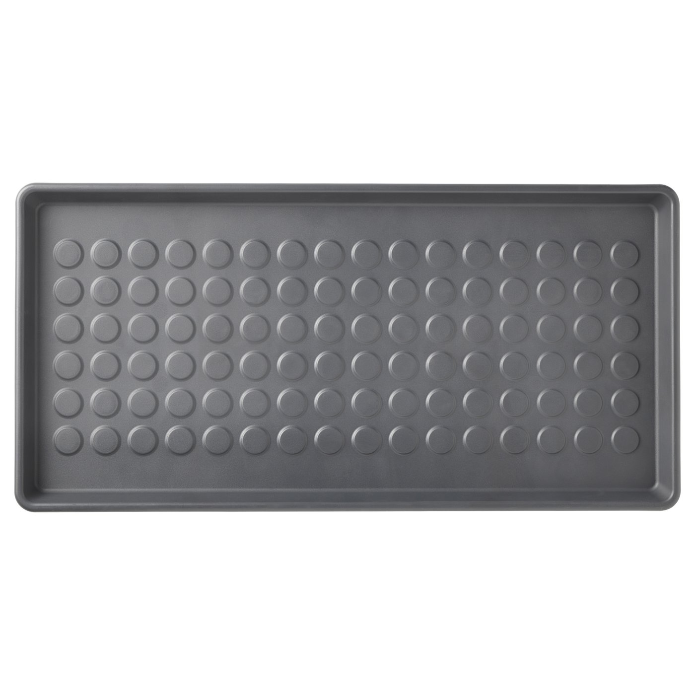 BAGGMUCK Shoe tray, indoor/outdoor, gray IKEA