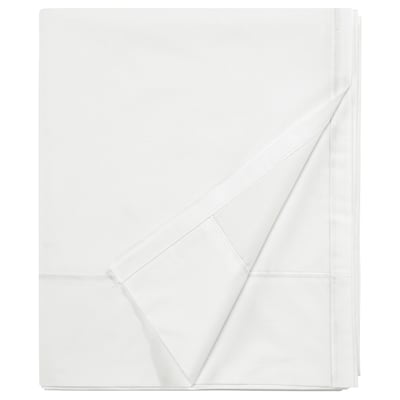 BALSAMPOPPEL Flat sheet, white, King