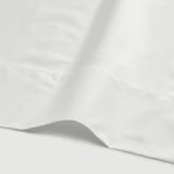 BALSAMPOPPEL Flat sheet, white, Twin/Twin X-long
