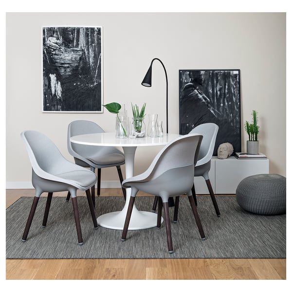 BALTSAR Chair - light gray, brown - IKEA on {keyword}