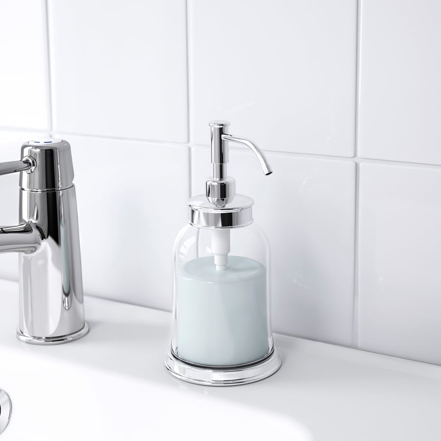 BALUNGEN soap dispenser, chrome plated IKEA