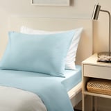 BANDPALPMAL Sheet set, light blue, Twin