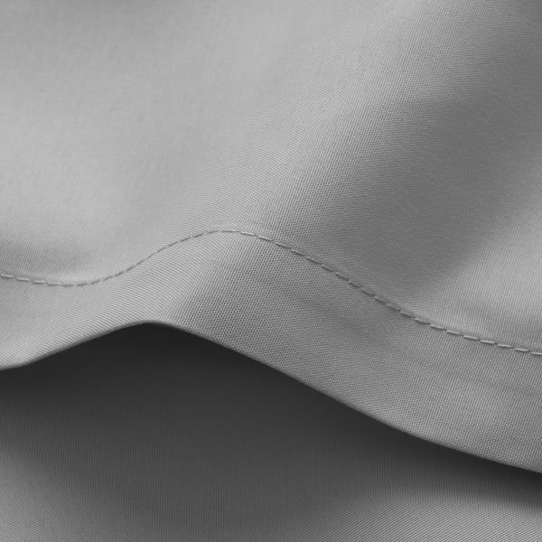 BANDPALPMAL Sheet set, light gray, Full/Double