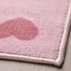 BARNDRÖM rug, pink, 4'4"x5'3" - IKEA