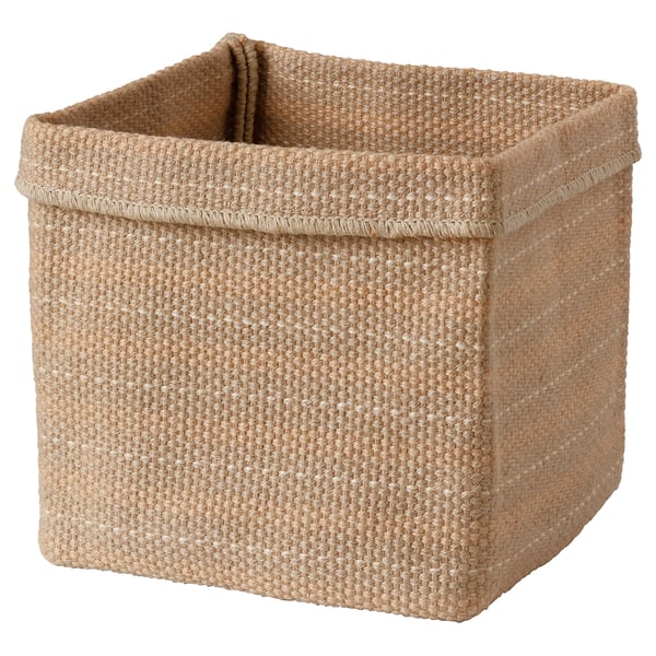 BASSÄNG basket, jute/natural, 11 ¾x11 ¾x13 ¾" IKEA